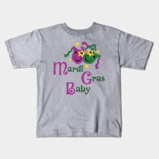 Mardi Gras Baby Kids T-Shirt